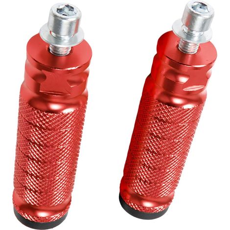 Repose-pieds en aluminium pour moto et vélo électrique - Surface antidérapante - Convient pour un confort et un style améliorés (1/5)