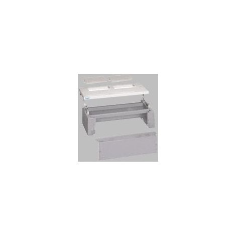 Hager FC455 Kit panneaux tête et socle Quadro4 p260mm h150mm l620mm IP40 RAL7042 Gris