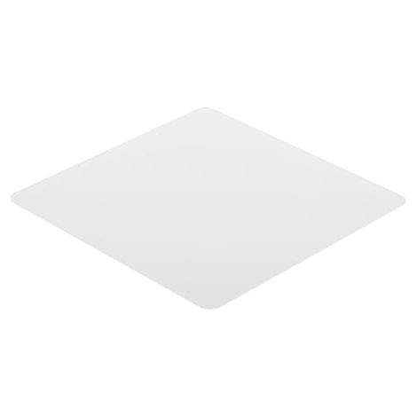 LogiLink Protector de Suelo para sillas, protección para Suelos Duros en casa, Oficina, Oficina o Comercio, 117 x 120 x 0,2 cm, Resistente al Agua, Acabado Brillante, Transparente