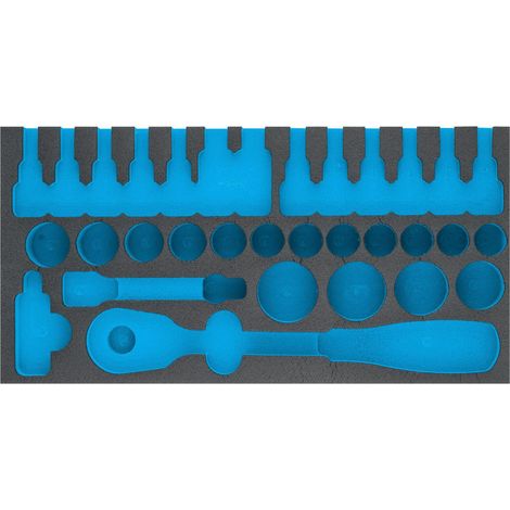 Insert en mousse souple HAZET à 2 composants 163-272L (1/2)