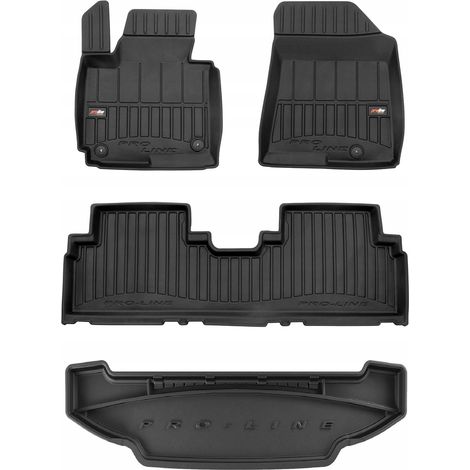 SET 3D-Gummifußmatten Kia Carens 4 2013-2018