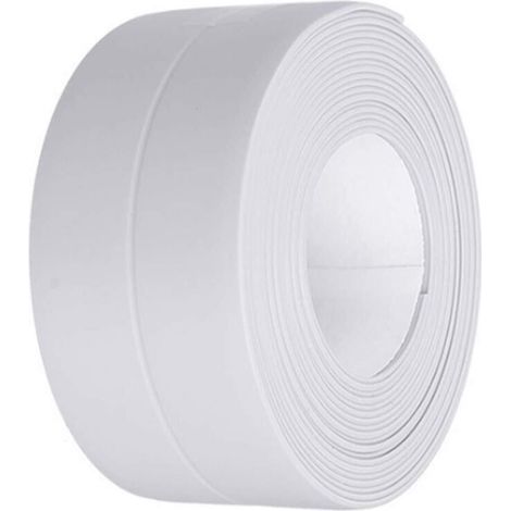 Weißes Silikondichtmittel für Badezimmer, Dichtungsband für Küchen oder Badezimmer (1/5)