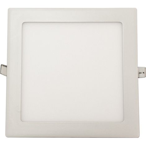 Spot Led Carré Encastrable Extra Plat 24w Blanc Neutre 4000k encastrement 280 x 280 - Digilamp