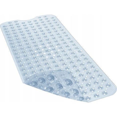 Alfombrilla de baño antideslizante extralarga para bañera, súper resistente, 100 x 40 cm.