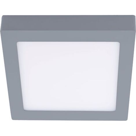 Downlight LED cuadrado Novo (20W)  Gris (1/2)