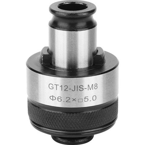 Mandrin de perçage GT12 JIS M8 pour machine à tarauder pneumatique et électrique, adaptateur pour taraudeuse. (1/5)