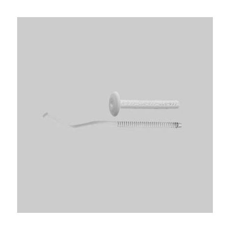MENSOLA PIATTA PER RADIATORI IN ALLUMINIO Ø 7x190 mm -