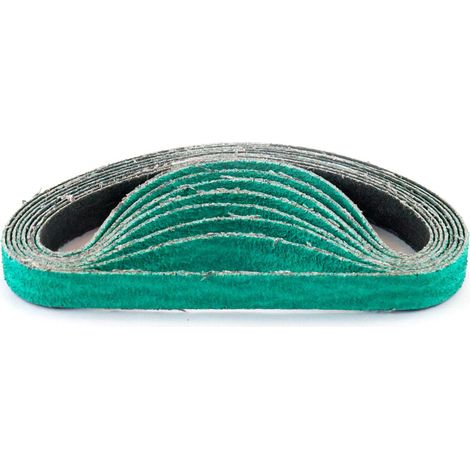 Nastri abrasivi per Levigatrici, Lime 10x330 - Grana 100 - 10 Pz