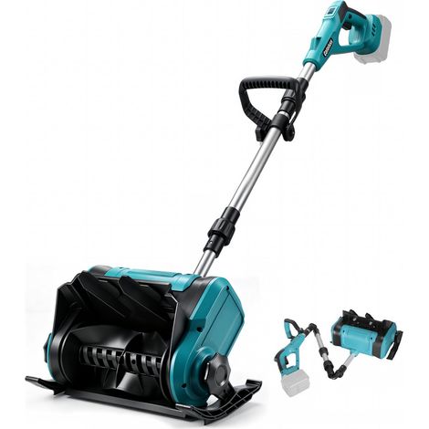 Déneigeuse sans fil pour 18 V, 33 cm, 8 m - Sans balais (sans