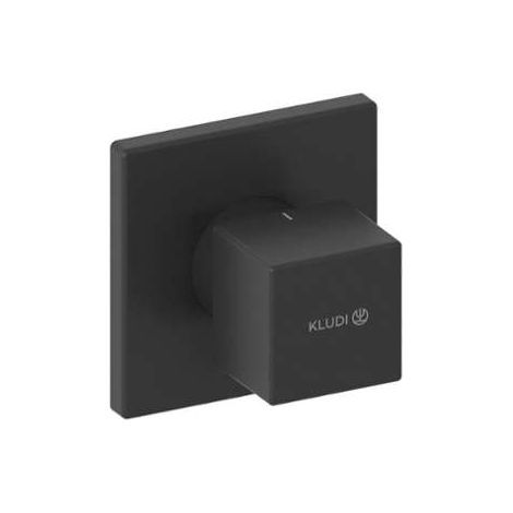 KLUDI-DECUS Valvola da incasso, kit di finitura - nero opaco, 548163975 (1/2)
