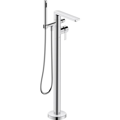 Duravit D-Neo Einhebel-Wannenmischer, freistehend, chrom, (1/5)