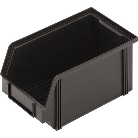 Alutec 1394004197 antistatique (ESD) Bac à bec CB4MC (l x H x P) 145 x 125 x 235 mm noir 1 pc(s) (1/2)