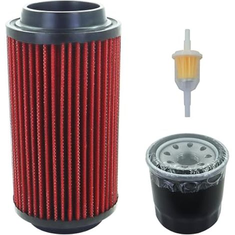 Compatible avec le filtre à air 7080595 avec le filtre à huile 2520799 Kit de filtre à carburant adapté pour Polaris Sportsman 500 4x4 6x6 HO Forest Tractor Touring EFI 1996-2013 (1/3)