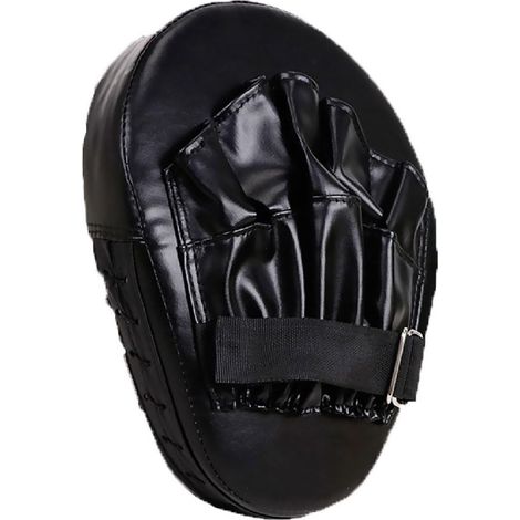 Mitaines de Punch en Cuir,Pattes d'ours Boxe en Cuir,Taekwondo Gant de Boxe Cible,Pattes d'ours,Thai Pao Frappe Entraînement Mitaines pour Kickboxing/Boxen/Thaï/Taekwondo Sport Combat (1/5)