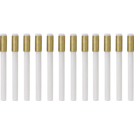TOOLCRAFT TO-5864073 Ersatzpinsel (Glashaar) für Glasfaser-Radierer 12er-Pack Durchmesser 4 mm Durch