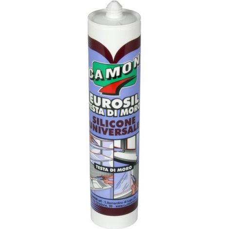 SIGILLANTE SILICONICO ACETICO EUROSIL 280 ml - Rosso Siena