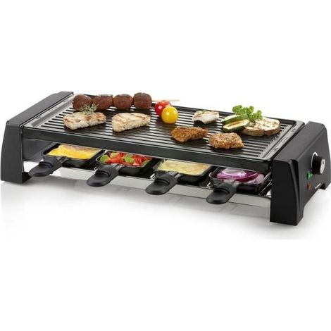 DOMO DO9189G Raclette machine for 8 people - Black (1/4)