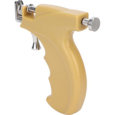 Pistolet de perçage d'oreille professionnel avec boucles en acier inoxydable - Kit complet