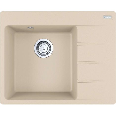 Franke Centro - Lavello in fragranite CNG 611-62 TL/2, 62x50 cm, sabbia melange 114.0637.497