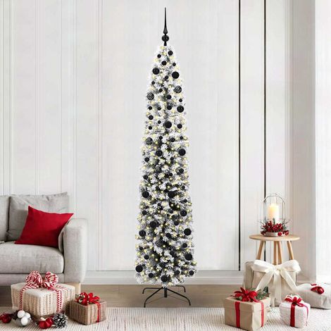 Künstlicher Weihnachtsbaum mit 300 LEDs mit Ständer Grün 210 cm