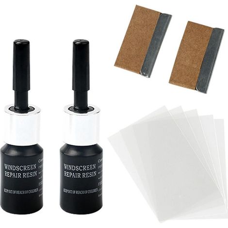Kit de réparation de pare-brise, agent liquide de réparation pour vitres de voiture, outil de réparation en gros. (1/5)