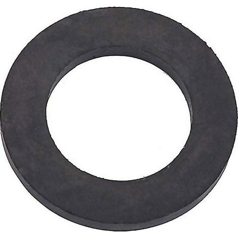 CIS junta goma plana ancha 1 1/2 , Junta goma plana ancha 1 1/2 pulgadas. - Goma. - Ø44.5 mm. Interior Ø30 mm. Total 30 x 44.5 x 2.5 mm. - Negro. - 3 g. (1/2)