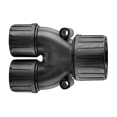 HellermannTyton 166-25803 HG28-Y21 Distributore a Y Nero 28 mm, 21 mm, 21 mm 1 pz.