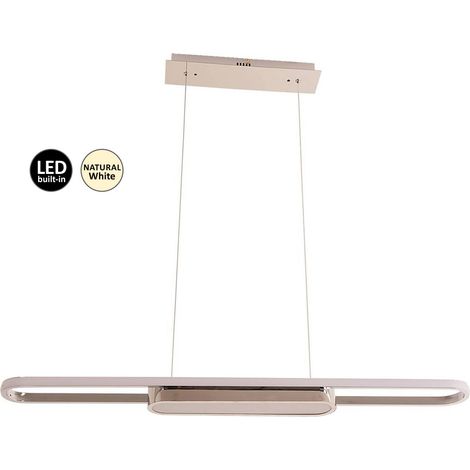 Lampada a sospensione LED 48W Contessa Rabalux cromata (1/4)