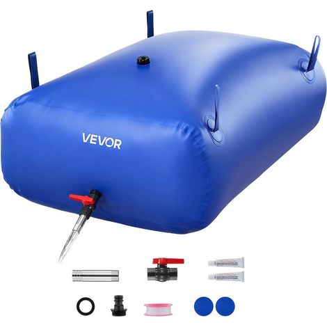 Stockage Grande Capacité Réservoir d'Eau Souple 330L Vessie Pliable PVC Étanche pour Arrosage Jardin Camping et Camping-Car (1/5)