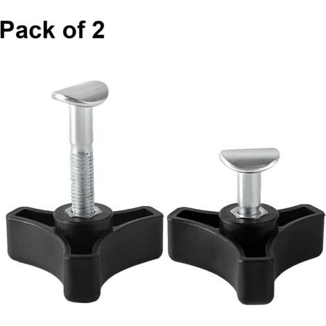 Accessori per manici di tosaerba: 2 set di dadi e viti per manici triangolari, 1 set di viti di fissaggio, pezzi di ricambio (1/3)