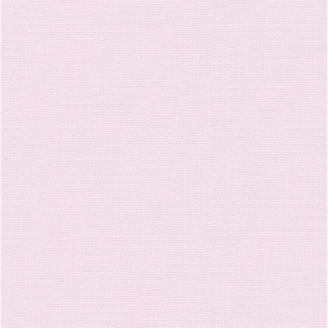 BRICOFLOR Papier Peint rose pastel uni Papier Peint intissé rose clair uni Tapisserie rose poudré pour chambre, cuisine & plus (1/4)