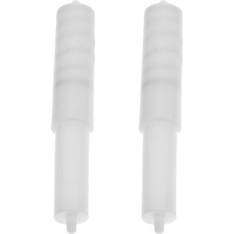 Support à Ressort pour Rouleau de Papier Toilette Central en Acier Antirouille Lot de 2 Accessoires de Salle de Bain pour Hôtel et Maison Installation Rapide (1/5)