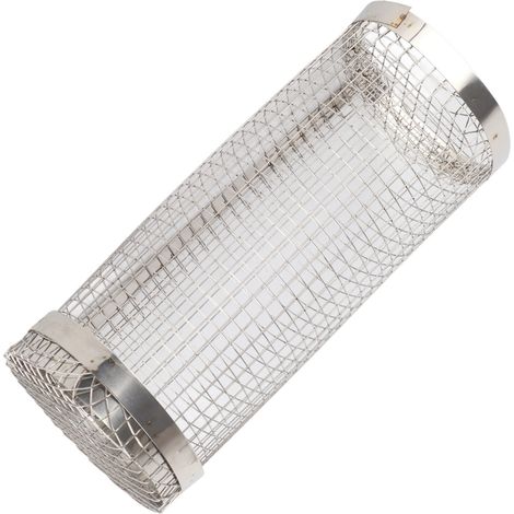Panier à griller en acier inoxydable avec roues, idéal pour les barbecues d'enfants en extérieur, 20 x 9 x 9 cm. (1/5)