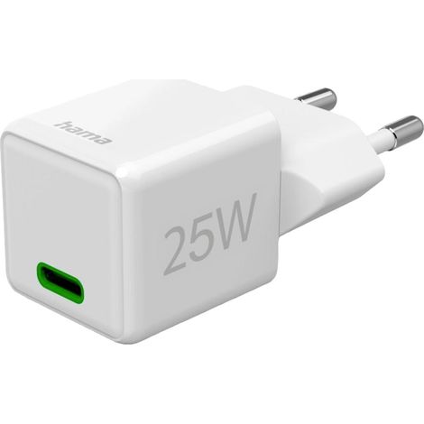 Hama 00201981 USB Ladegerät 25 W 1x USB-C® USB PD Weiß Innenbereich USB Power Delivery (USB-PD) (1/5)