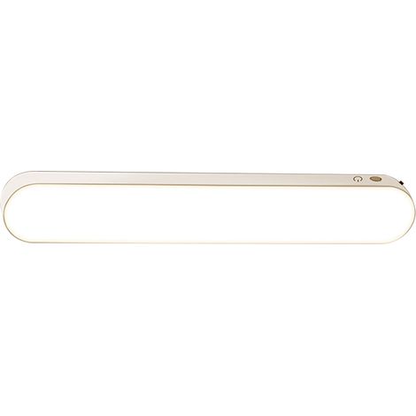 Luminaire Sous Étage LED Dimmable Magnetique USB, Lampe Murale Lecture, Réglage 3 Températures, pour Cuisine Bibliothèque Rangement