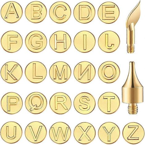 Set mit 28 hölzernen Brandmalereispitzen, ideal zum Gravieren und für DIY-Projekte. (1/5)
