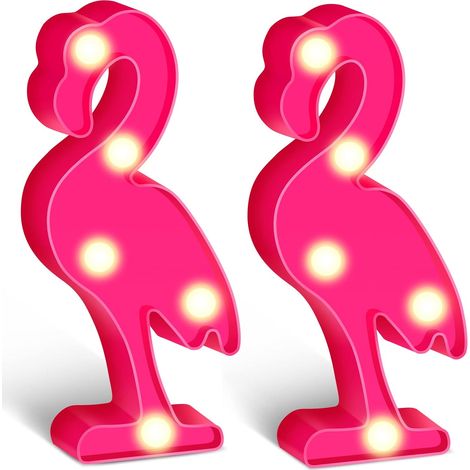 Stück LED-Kaktus-/Flamingo-Dekorationen