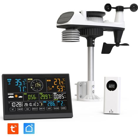 Station Météo professionnelle connectée Wifi – 8 en 1