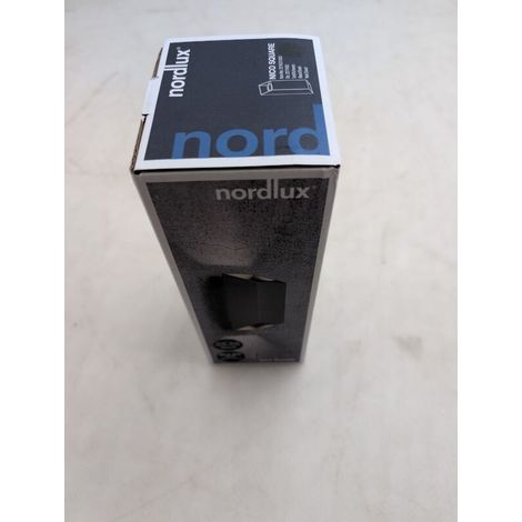 [GEBRAUCHT] B-Ware Nordlux Wandleuchte Aluminium Schwarz Up & Down IP54 2x GU10 dimmbar Leuchte (1/2)
