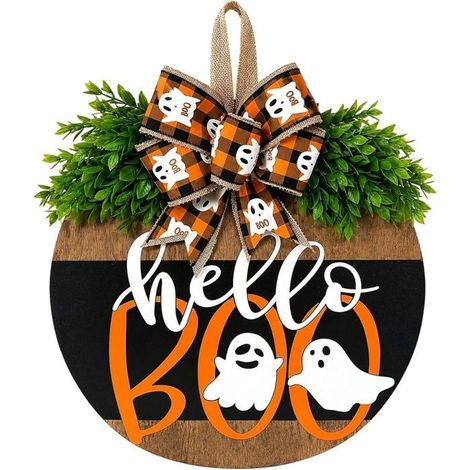 Couronne de Porte, déco Automne, Couronne Halloween/Automne (1/5)