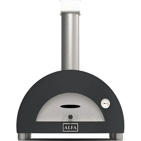 Forno per Pizza GPL Grigio Ardesia 1 Pizza da Esterno Pietra Refrattaria