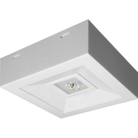 Luminaire de secours Lovato N ECO LED 1W (optique ouverte) 1h blanc à usage unique