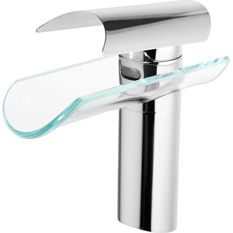 Robinet d'eau, 28x26x11 cm, laiton, monotrou, pour toilettes (1/5)