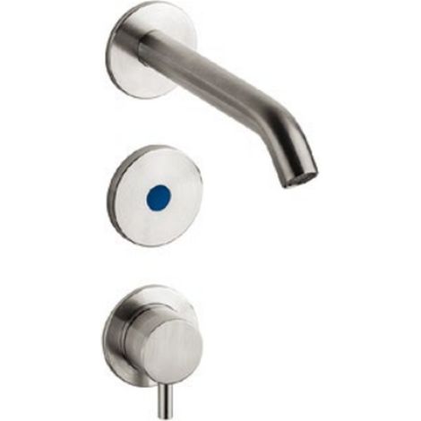Miscelatore per lavabo elettronico da incasso in acciaio inox alimentazione a batteria - Idral I84M2-02000 (1/4)