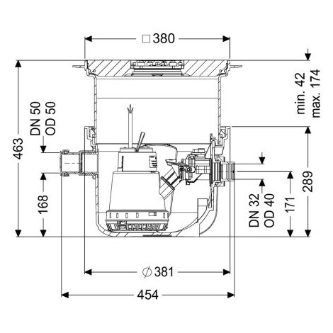 KESSEL 280570SC Station de relevage Minilift S