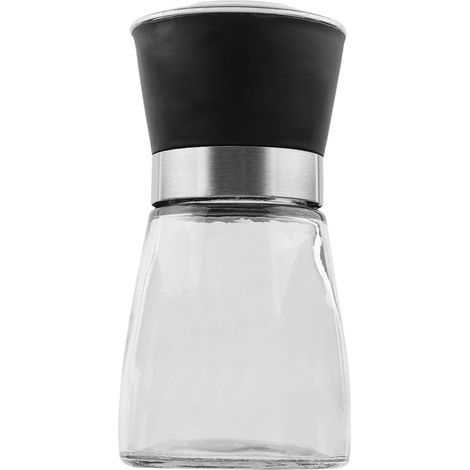 Accessori da cucina creativi per la casa, in acciaio inox, in vetro, macina sale e pepe, contenitore per spezie