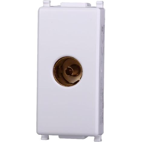 Elektronova Prise TV directe femelle Blanc compatible Vimar Plana 2251 (1/5)
