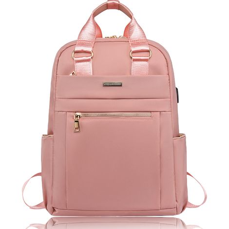 Sac à dos double bandoulière pour ordinateur portable 15,6/16,1 pouces - Chargement USB - Résistant aux chocs et à l'eau (1/5)