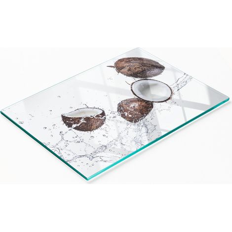 Tavoletta decorativa multifunzionale da cucina in cocco indurito con acqua, 80x52 cm (1/5)