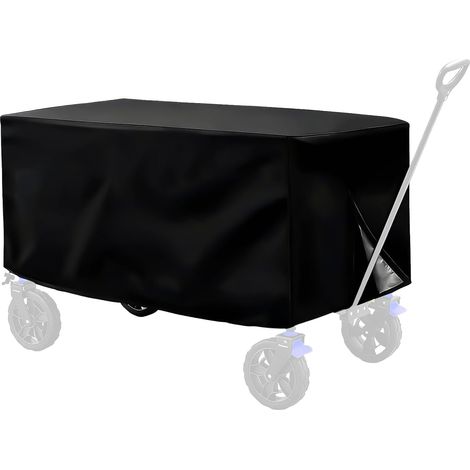 Housse Pliable pour Chariot de Jardin, Housse de Protection pour Chariot de Transport Houssa de Protection pour Chariot de Jardin pour Chariot de Jardim Chariot Pliable a Roulette 4 Roues (1/5)